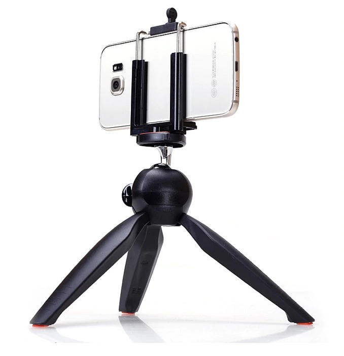 Portable Universal Mobile Tripod Stand Brand: YT-228 Mini Tripod Best For Mobiles Mobile Video Tripod Stand with Mobile Phone Holder Portable Extendable Tripod for Smart Phone Compatible with Universal Mobile Phone Professional Lightweight Mobile Tripod Stand